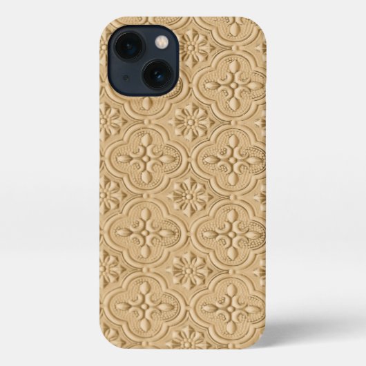 Etui iPhone 13 Texture iPhone 13 Slim Fit Coque, brillant (Verso)
