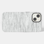 Etui iPhone 13 Texture statique chic (Verso Horizontal)