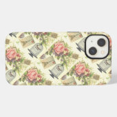 Etui iPhone 13 Thème Vintage Paris (Verso Horizontal)