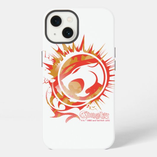 Etui iPhone 13 ThunderCats | Logo explosif (Verso)