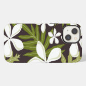 ETUI iPhone 13 TIARE (COMBO OLIVE) (Verso Horizontal)
