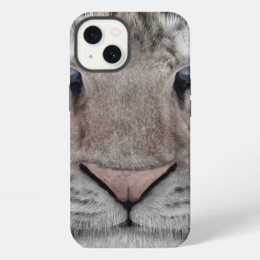 Etui iPhone 13 Tigre blanc (Verso)