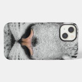 Etui iPhone 13 Tigre blanc (Verso Horizontal)
