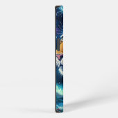 Etui iPhone 13 Tigre cosmique (Côté droit)