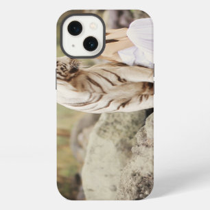 Etui iPhone 13 Tigre et dame du Bengale