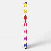 Etui iPhone 13 Tissu psychédélique (Côté gauche)