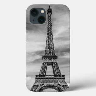 Etui iPhone 13 Tour Eiffel Noir & Blanc Paris France