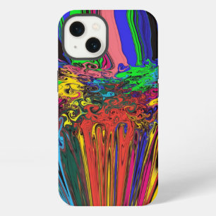 Etui iPhone 13 Tournoyeurs Colorés Abstraits / Poussés & Pincés /