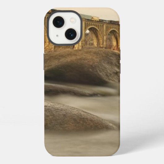 Etui iPhone 13 Train au-dessus de James River (Verso)