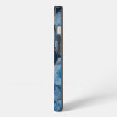 Etui iPhone 13 Tranche de géométrie d'âge bleu (Côté gauche)