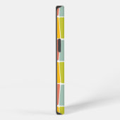 Etui iPhone 13 Trapèzes Rétro (Côté droit)