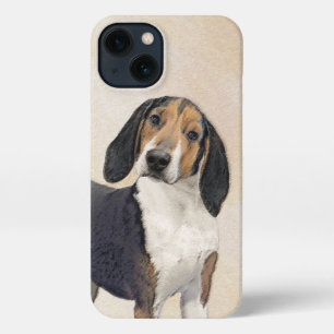 Etui iPhone 13 Treeing Walker Coonhound Peinture - Art original