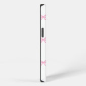 Etui iPhone 13 Trellis à ruban rose (Côté droit)