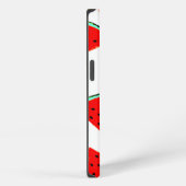 Etui iPhone 13 Triangles Motifs de pastèque (Côté droit)