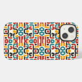 Etui iPhone 13 Tribal Abstrait (Verso Horizontal)