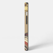 Etui iPhone 13 Trio Shell sur Khaki (Côté gauche)
