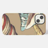 Etui iPhone 13 Trio Shell sur Khaki (Verso Horizontal)