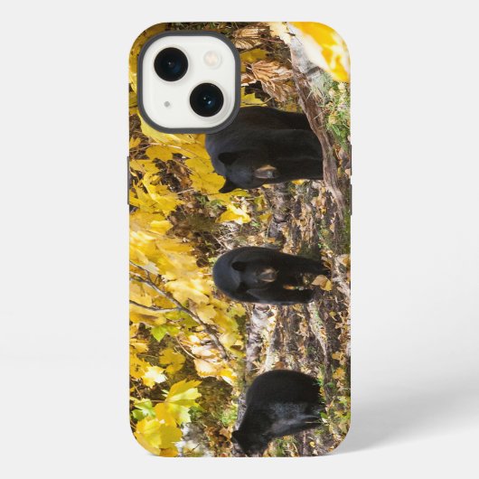Etui iPhone 13 Trois ours (Verso)
