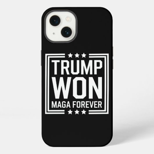 Etui iPhone 13 Trump a gagné la 47e élection présidentielle améri (Verso)