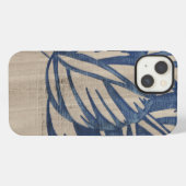 Etui iPhone 13 Tulipe indigo (Verso Horizontal)