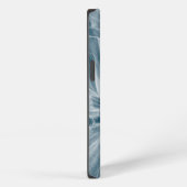 Etui iPhone 13 Tulipe monochrome II (Côté droit)