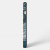 Etui iPhone 13 Tulipe monochrome II (Côté gauche)