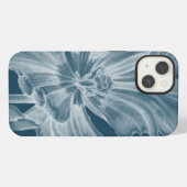 Etui iPhone 13 Tulipe monochrome II (Verso Horizontal)