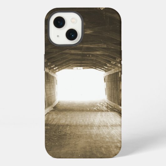 Etui iPhone 13 Tunnel de Lumière (Verso)
