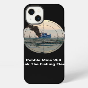 Etui iPhone 13 U-29 - Arrêtez la mine de Pebble
