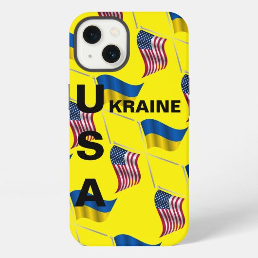 Etui iPhone 13 UKRAINE USA Case-Mate Coque iPhone (Verso)