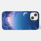 Etui iPhone 13 Un paysage de rêve céleste (Verso Horizontal)