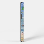 Etui iPhone 13 Une plage cornouaillaise (Côté droit)