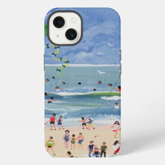 Etui iPhone 13 Une plage cornouaillaise (Verso)