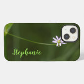 Etui iPhone 13 Une seule fleur parfaite (Verso Horizontal)