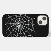 Etui iPhone 13 Une toile d'araignée avec une araignée (Verso Horizontal)