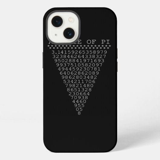 Etui iPhone 13 Une tranche du triangle Pi (Verso)