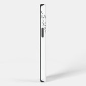 Etui iPhone 13 Une tranche typographique de Pi (Côté droit)