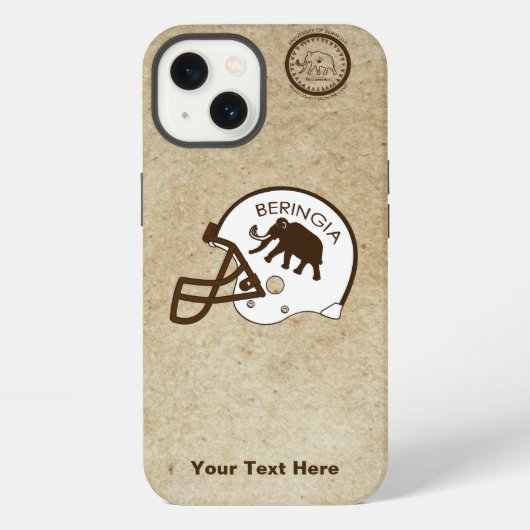 Etui iPhone 13 Université de Beringia Football (Verso)