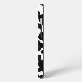 Etui iPhone 13 Vache Noire Et Blanche Cachent La Fourrure (Côté gauche)