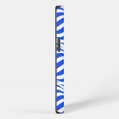 Etui iPhone 13 Vagues Bleues (Côté droit)