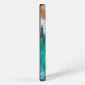 Etui iPhone 13 Vagues sur la plage de sable (Côté droit)