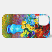 Etui iPhone 13 Van Gogh Flowers dans un Vase Bleu (Verso Horizontal)