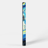 Etui iPhone 13 Van Gogh - Nuit étoilée (Côté droit)