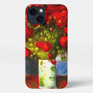 Etui iPhone 13 Van Gogh Red Poppies
