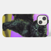 Etui iPhone 13 Van Gogh Style Cat (Verso Horizontal)