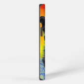 Etui iPhone 13 Van Gogh Style Chat Sunset Beach (Côté droit)