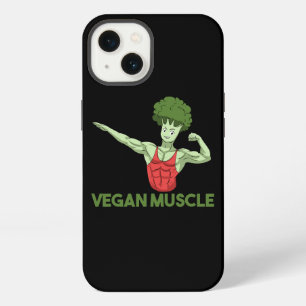 Etui iPhone 13 Vegan Power Plante végétarien Brocoli Bodybuilding