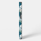 Etui iPhone 13 Ventilateurs Art déco (Côté gauche)
