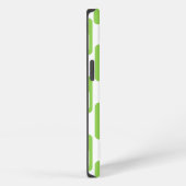 Etui iPhone 13 Vert et Bleu (Côté droit)