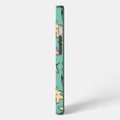 Etui iPhone 13 Vert Feuille Pastel (Côté gauche)